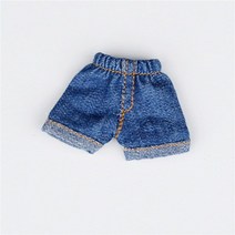 HOUZIWA OB11 인형 의류 청바지 짧은 GSC BJD, 02 Pant as pic, 01 Only pant no doll