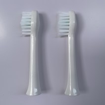 블루블루고 어린이 U자형 2in1 초음파 전동칫솔 충전식 세트, 일반 칫솔모 리필 2개