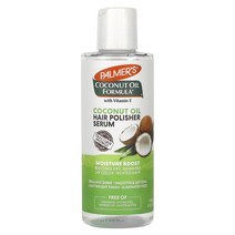 코코넛 오일 포뮬러 수분 부스트 헤어 폴리셔 세럼 6 fl oz (178 ml)