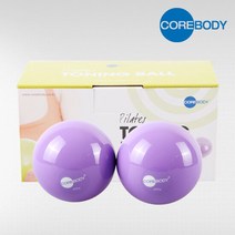 코어바디 필라테스 토닝볼 세트 500g 퍼플, 단품