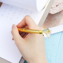 크리스탈 볼펜 다이아몬드볼펜 예쁜볼펜 9color, 크리스탈 볼펜(리필심5p)
