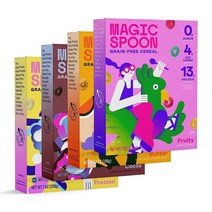 Magic Spoon 매직스푼 키토 저탄수 글루텐프리 프로틴 시리얼 고단백 4개