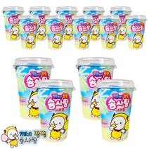 예이니식품 뿌려먹는 깨비팝핑 사과향 컵 솜사탕 14개(14gx14개) 어린이캠핑여행간식, 14g, 14개