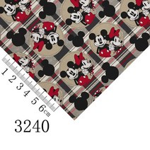 레자원단 레자 인조가죽 2세트 20*33cm DIY 리본 소재 A4 만화 인쇄 비닐 미키 마우스 인조 가죽 시트 보우, 02 3240
