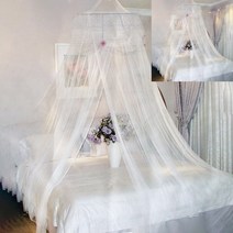 캐노피 모기장 화이트 모기장문 방충망파는곳 미니모기장 아기침대모기장 침대용모기장 방충망설치 붙이는방충