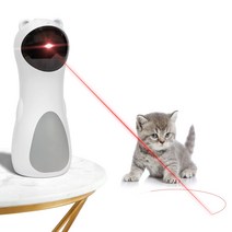 고양이 캣 장난감 자동 레이저 실내 를 위한 대화형 스마트 레이저 포인터 새끼 개-USB 충전배터리 구동