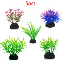 비바리움만들기 수족관 장식 식물 산소 공급 액세서리 노란색 잠수함, 5Pcs