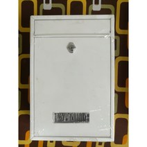 주택우편함 비밀번호 자물쇠 작은사서함 신문함 실외 우유함 유럽식 의견함 우편함 민원함 건의함 편지함 블랙 화이트, 01 화이트 키홀더 35x26.5x8.5cm