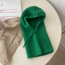 애그몰 겨울 니트 후드 넥워머 바라클라바 후드 모자