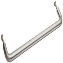 Sugatsune SWF 690 Stainless Steel Wire Pull Handle Satin Finish Threaded Holes Round Grip 9
