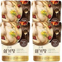아워홈 고려 삼계탕 800g x 4팩 상온 레토르트 즉석탕 1980875
