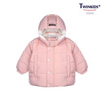 트윈키즈 덕다운 후드 숏패딩(T9WT9J11_PK)