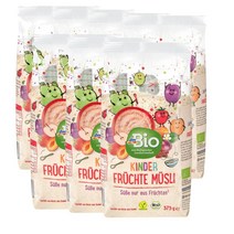 디엠바이오 dmBio Muesli Kinder 독일 어린이용 과일 뮤즐리 375g, 7팩
