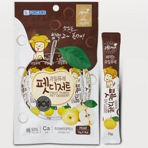포켄스 과일퓨레 펫디저트 배 15g 7개입 반려견 말티즈 츄르 특별식 애견, 1개