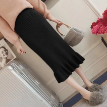 제이컬리 러블리 니트 여성 롱치마