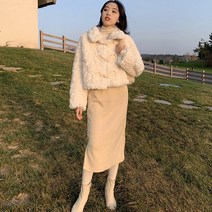K.ONLINE SHOP여성 퍼 코트 도톰 스웨이드 코트 트위드자켓 청자켓 가죽자켓