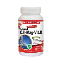 뉴트리돔 리퀴드 칼슘 마그네슘 비타민 D 120정 카포리아
