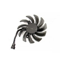 팬 쿨러75MM PLD08010S12HH T128010SU 기가 바이트 GTX960 GTX970 GTX980 GTX 980TI 760 670 580 R9 290X, 한개옵션1, 01 1피스