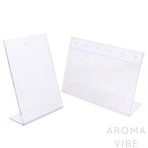 VEDANA 단면쇼케이스 A4 아크릴POP, 210x297mm 세로