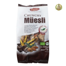 라이브잇 훅스 유기농 크런치 초콜릿 뮤즐리 시리얼, 350g, 8개