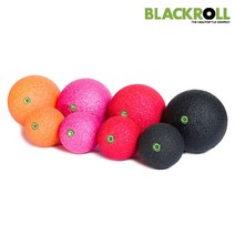 블랙롤 볼 마사지볼 싱글_8cm 스몰사이즈 홈트레이닝 운동볼 지압볼 스트레칭, 오렌지