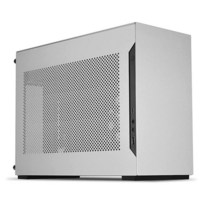 LIANLI A4H2O Silver SPCC 알루미늄 MiniITX 컴퓨터 케이스 (A4H2O A4 Silver), Silver_Computer Case