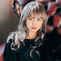 가발프랜즈 크레타 통가발, 애쉬그레이, 1개
