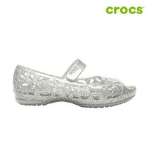 크록스 이사벨라 플라워 아동플랫 205461-040