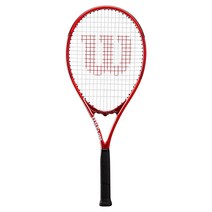 Wilson 윌슨 프로스태프 테니스 라켓 PRO STAFF PRECISION XL 110 레드 블랙 WR080310U2 스트링 장착 G2 초보 입문, 면적 105제곱 인치, 레드 (PRO STAFF PRECISION R