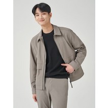 BEAN POLE 리넨 혼방 숏 아우터 카키
