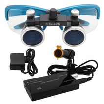 치과 의료용 안경 타입 구강 확대경 수술 검사용 LED 조명 헤드라이트, 03 Package 6