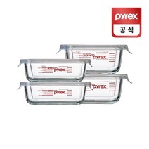 코렐 파이렉스 계량 저장용기 370ml 310ml 4p세트, 상세 설명 참조