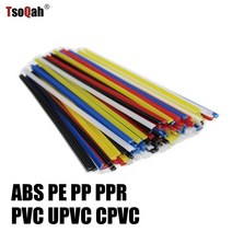 범퍼 수리 플라스틱 용접기 용접 기계 용접봉 ABS PP PE PPR PVC UPVC CPVC 1m 길이 2 개, [02] White 1m 2pcs, [04] PPR, 2개
