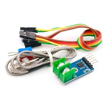 DC3-5V K 타입 열전대 온도 센서 0 °C-1024 °C 온도 범위 Arduino 용 max 6675 타입 K 온도 모듈