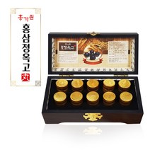 홍가원 홍삼정옥고 홍삼분말 백복령 생지황 벌꿀 홍삼환 홍삼정 인삼 사포닌 진세노사이드 면역 부모님 지인 친척 홍삼 선물세트, 5g 10환  1세트