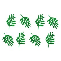 [바보사랑] 스텐실 도안(ST-3102)나뭇잎 물결, 상세 설명 참조