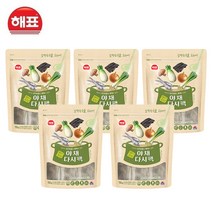 해표 야채 다시팩 150g (유통기한 23년3월21일), 5개