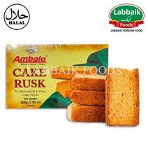 AMBALA Cake Rusk 200g 암발라 케이크 러스크 (비스킷), 1개