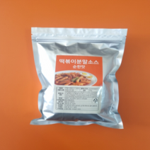 정푸드 떡볶이소스, 500g, 일반떡볶이 순한맛