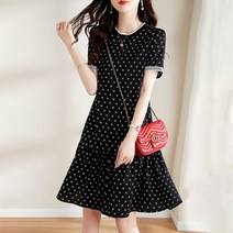 스타일아유 여성 여름 프렌치 플라워 플레어 미디 원피스 하객룩 원피스 데이트룩 오피스룩