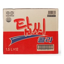 일화 탑씨콜라 1.5L 12ea(박스) 청량음료 업소용, 1, 본상품선택