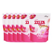 피죤 프리미엄 리필 2100ml x6개 로즈