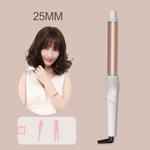 미니 얇은 봉고데기 뿌리볼륨 고데기 9mm 13mm 16mm, 흰색25MM(5단온도조절)