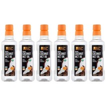 버터바디 푸드 유기농 코코넛 오일 500ml, 6개(1팩)