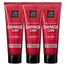리뉴얼 미쟝센 데미지케어 트리트먼트 180ml(로즈프로틴), 3개, 180ml