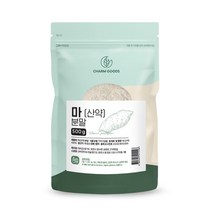 Charm Goods 마(산약)분말 500g 국내산 100% 경북 영주산 아르기닌 뮤신, 스푼