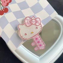 쿠로미 산리오 머리띠 고양이귀 피카츄 캐릭터 Kawaii Kuromi 포인트 모양 비비 핀, Hello Kitty, 규격 없음
