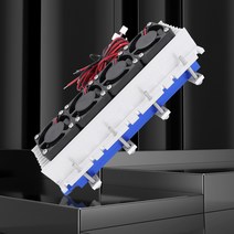 pc 부품열전 에어컨 냉각 시스템 DIY 키트 반도체 펠티에 에어컨 유닛 DC 12V, 한개옵션0