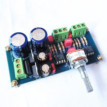AV 리시버 파워 진공관 노래방 이동식 매장용 미니 스피커 엠프 앰프A1 프리앰프 프리앰프 diy 키트 5532DD, 03 finished board 5532