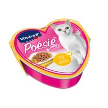 비타크래프트 포에시 하트 치킨+야채 소스타입 고양이캔 (85gx15개)